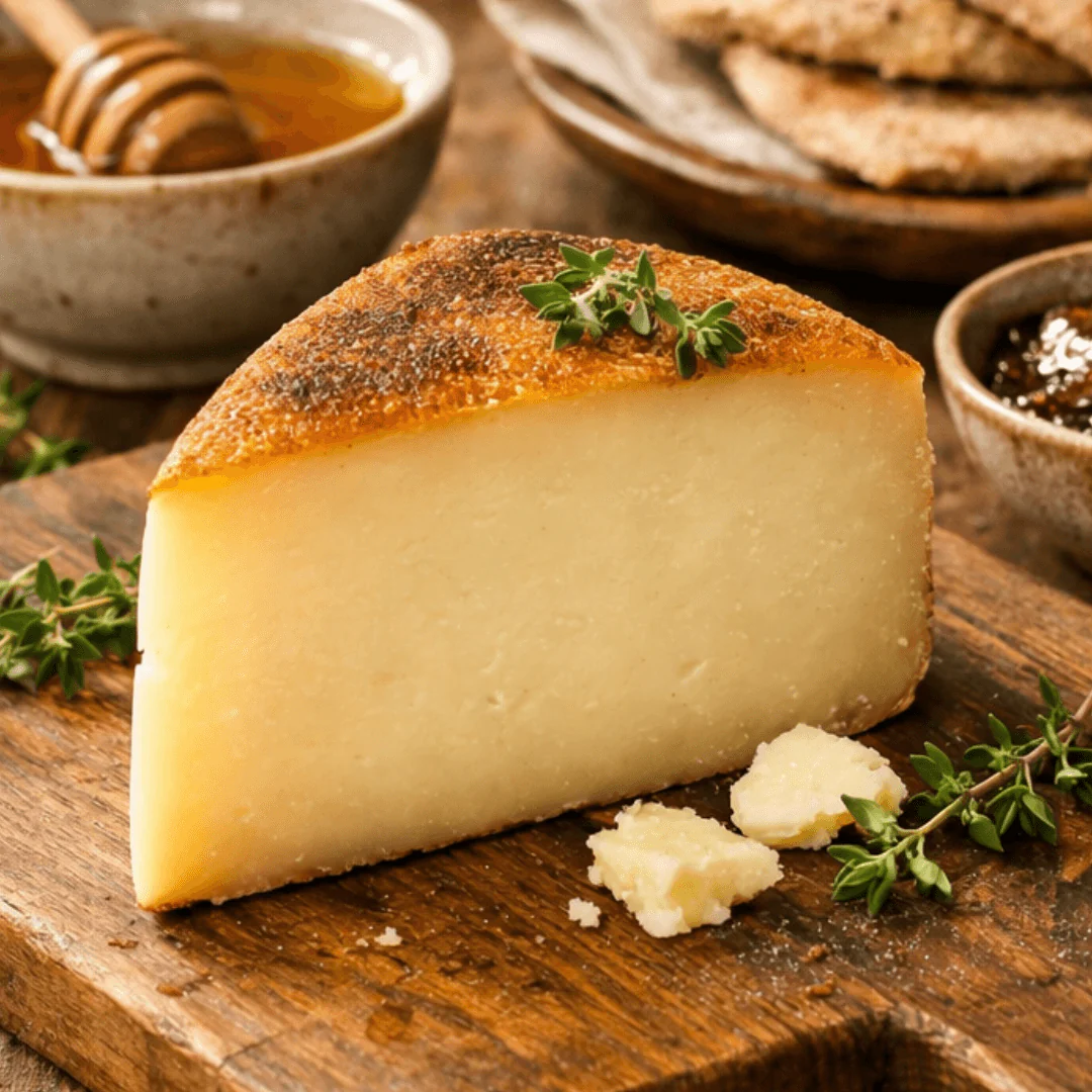 Graviera Naxou PDO – Traditional Greek Aged Cheese from Cow & Goat Milk (250g) - Image 3